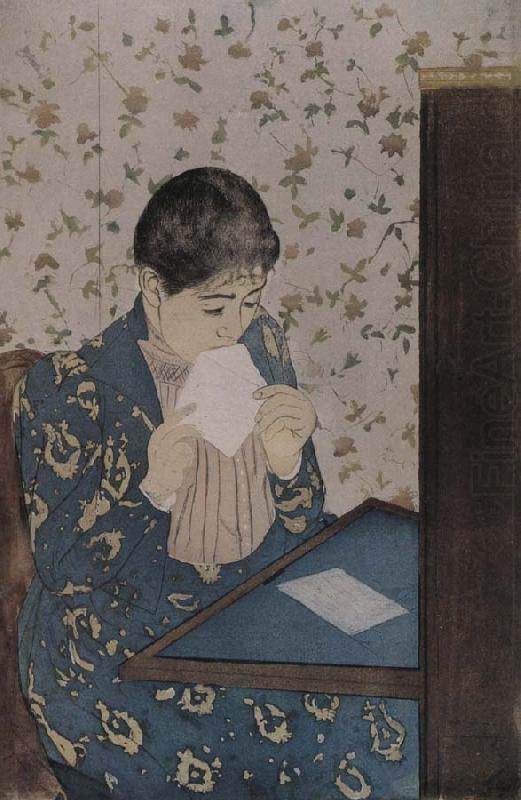 La Lettre, Mary Cassatt